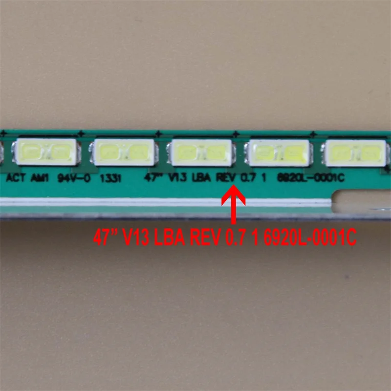 LED TV 밴드 바 47" V13 LBA REV 백라이트 스트립 파나소닉 TX-L47ET61B TX-L47ET60E TC-47ET60L TX-LR47ET60 TX-L47DT60E 판자