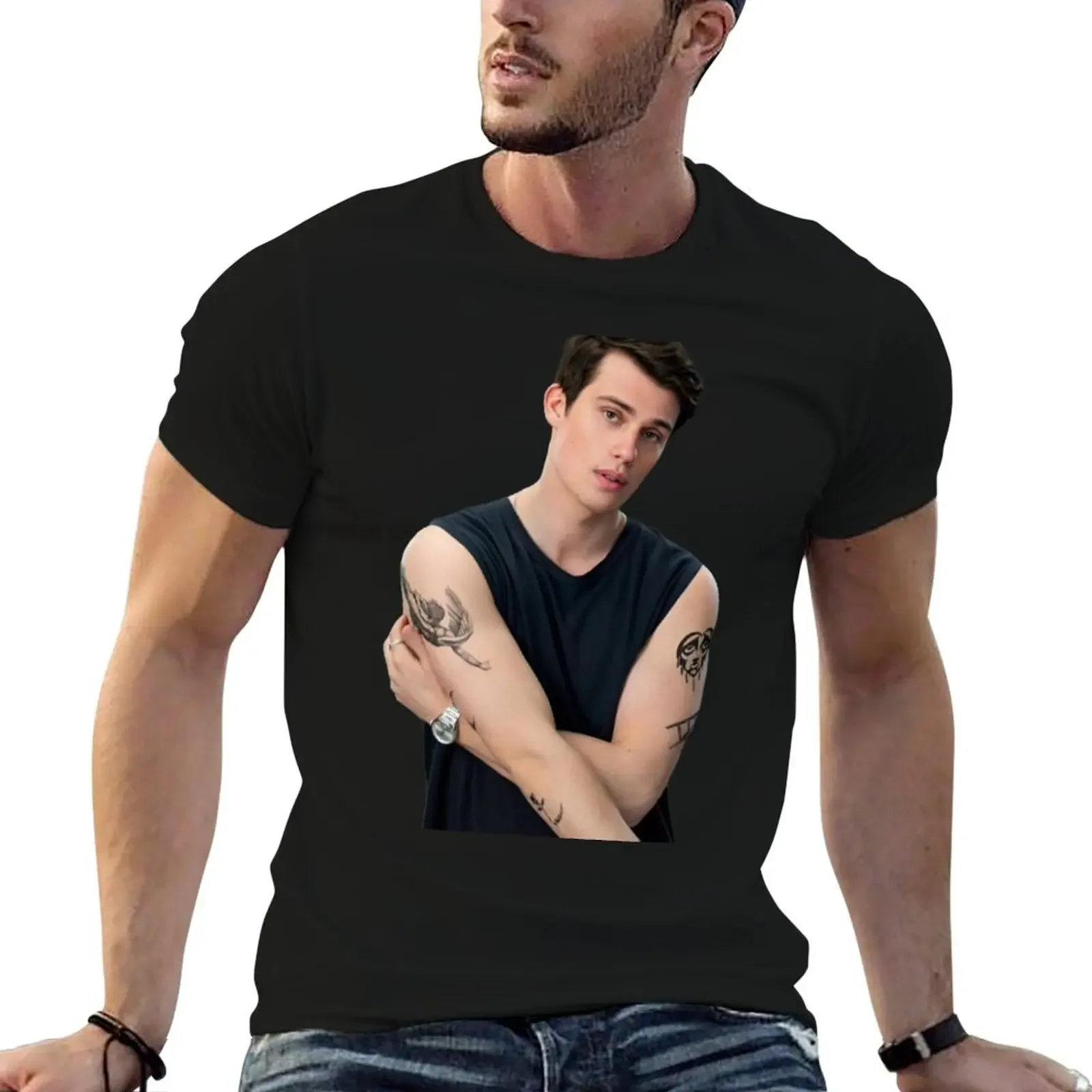 TIOY Hayes Campbell T-Shirt custom shirt plus size tops vintage mens clothing