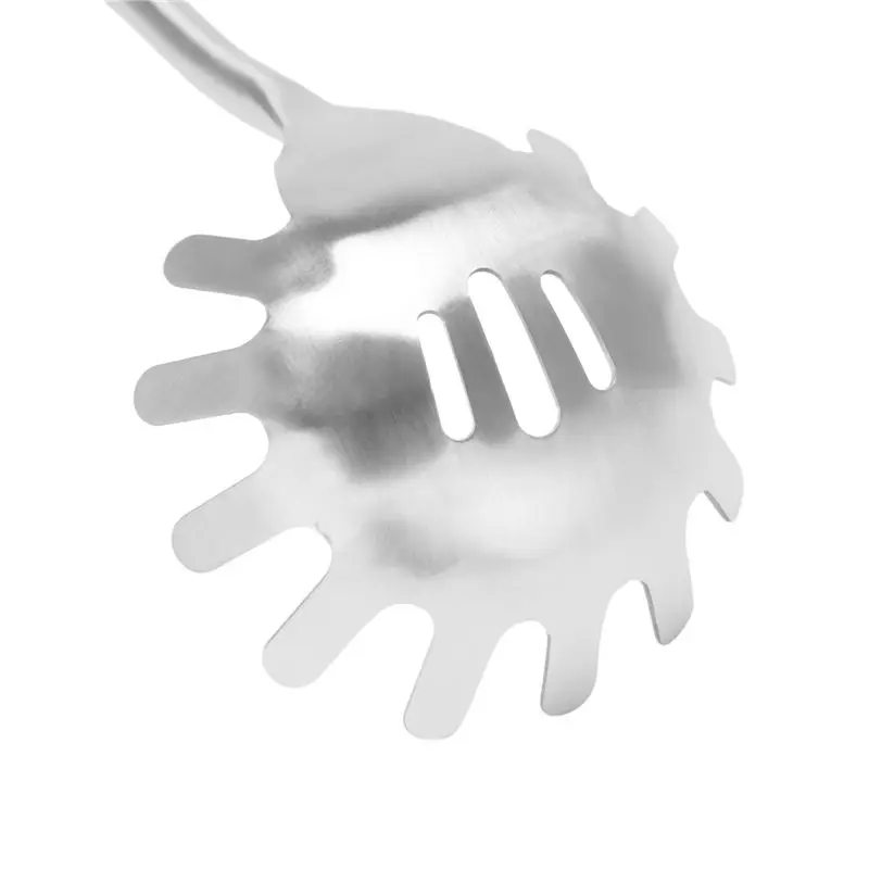 AS94-6 Pieces Stainless Steel Spaghetti Server Set, Stainless Steel Spaghetti Pasta Tong, Pasta Spoon Server Fork