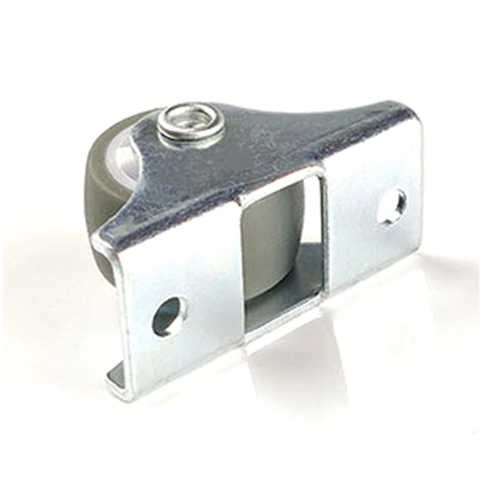 

A04G-16PCS TPE Caster Wheels Duty Fixed Casters With Rigid Non-Swivel Base Ball Bearing Trolley Wheels Top Plate 1 Inch