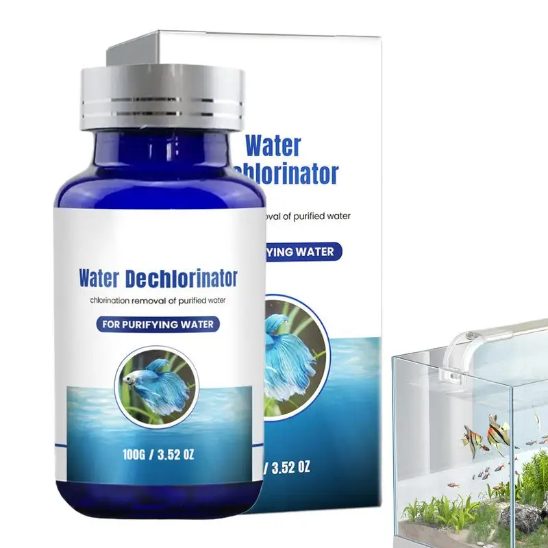 

Water Purifying Tablets For Aquariums 100g Powerful Fish Tank Dechlorinator Aquarium Conditioner Clarifier Algae Removal