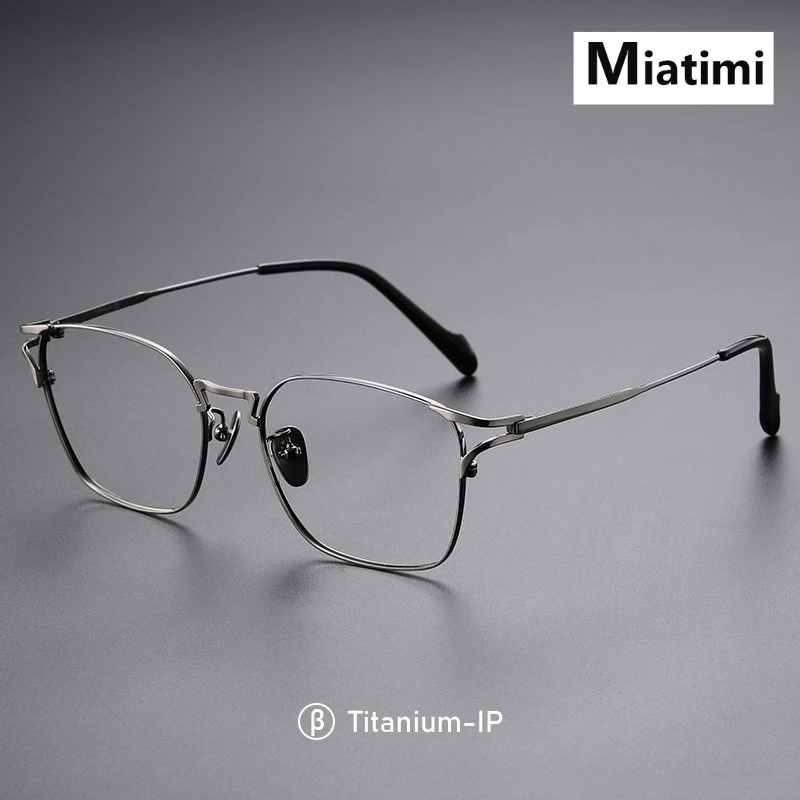 

Fashion Pure Titanium Square Glasses frame Retro Eyeglasses Frames For Men Women Optical Prescription Eyewear Spectacles