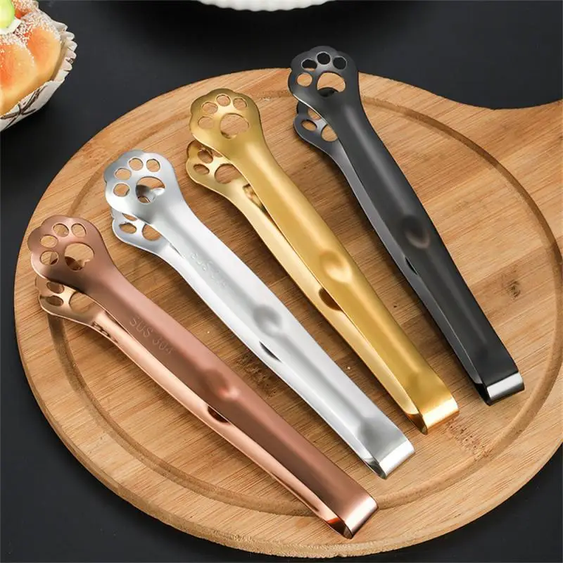 Buffet duradero, comida para pan, barbacoa, pinzas para comida, cocina, pata de gato, creatividad conveniente, productos para el hogar, ensalada, postre suave