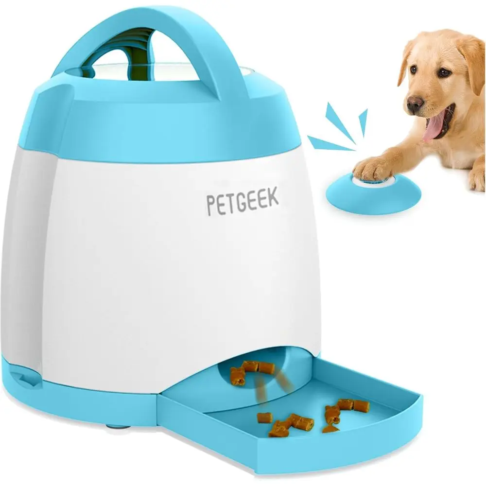 

Smart Dog Puzzle Treat Dispenser - Interactive Memory Game for IQ Training and Remote Feeding