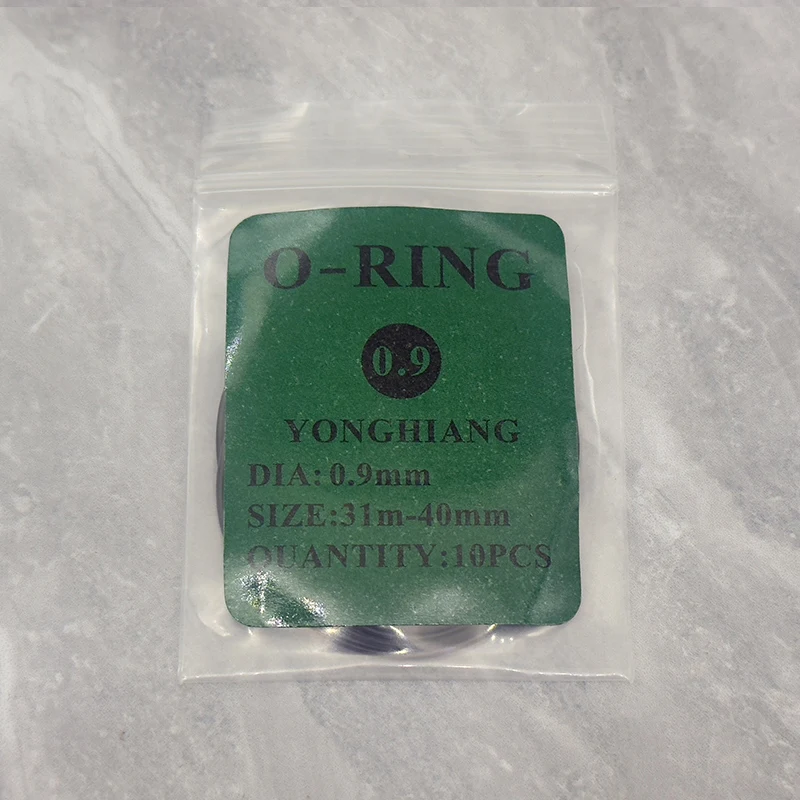 Watch Repair Tools1box Watch Case Rubber Waterproof O-Ring Watch Bottom Cover Gasket 0.5/0.6/0.7/0.8/0.9mm O-Ring Seal Gasket