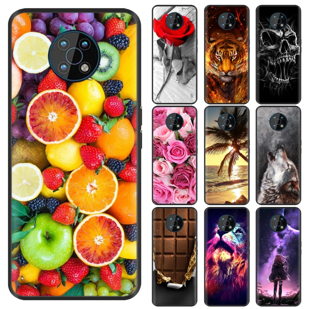 For Nokia G50 Case Soft Bumper Protective TPU Silicone Back Cover for Nokia G50 5G G300 Phone Cases for NokiaG50 Coque G 300