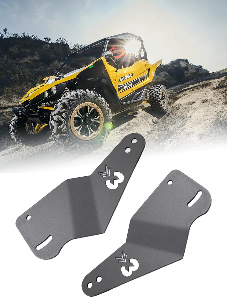 50'' gebogene gerade LED-Lichtleiste Dachhalterung UTV obere Windschutzscheiben-Dachhalterung für Can-am Maverick X3 2017-2025 – Detail 9