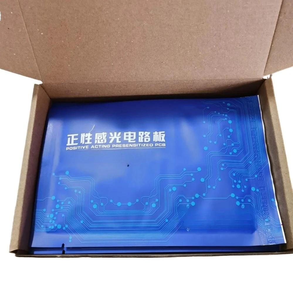 Single Sided Photosensitive Copper Clad PCB Board 10Pcs 100x150mm 18μm Copper 1.5mm Thickness DIY Circuit Prototyping