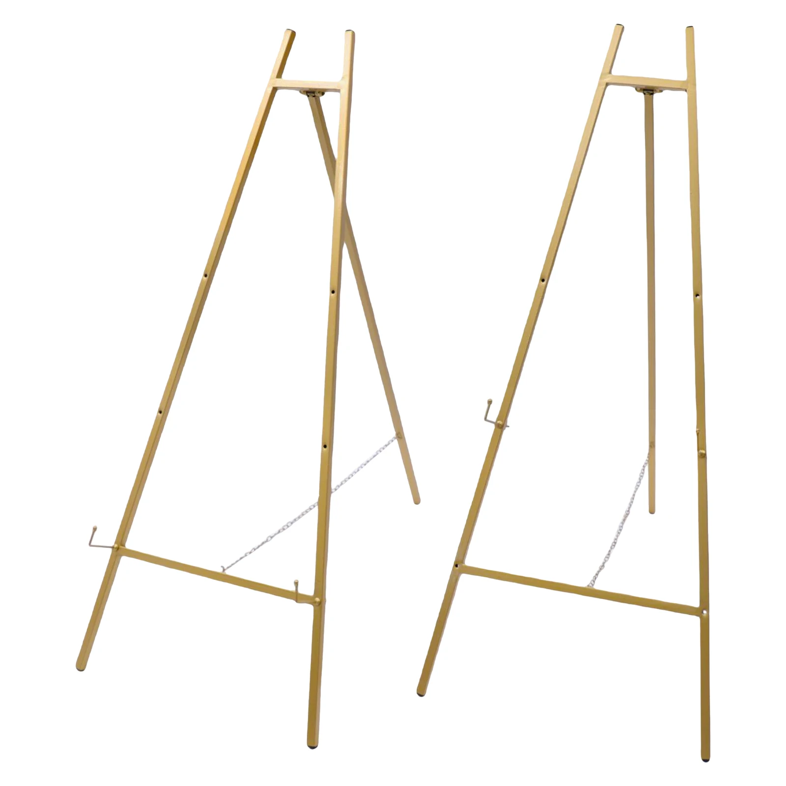 Imagem -05 - Portable Floor Easel Stand para Casamentos Steel Pipe Welcome Signs Any Explays Requintados Pcs