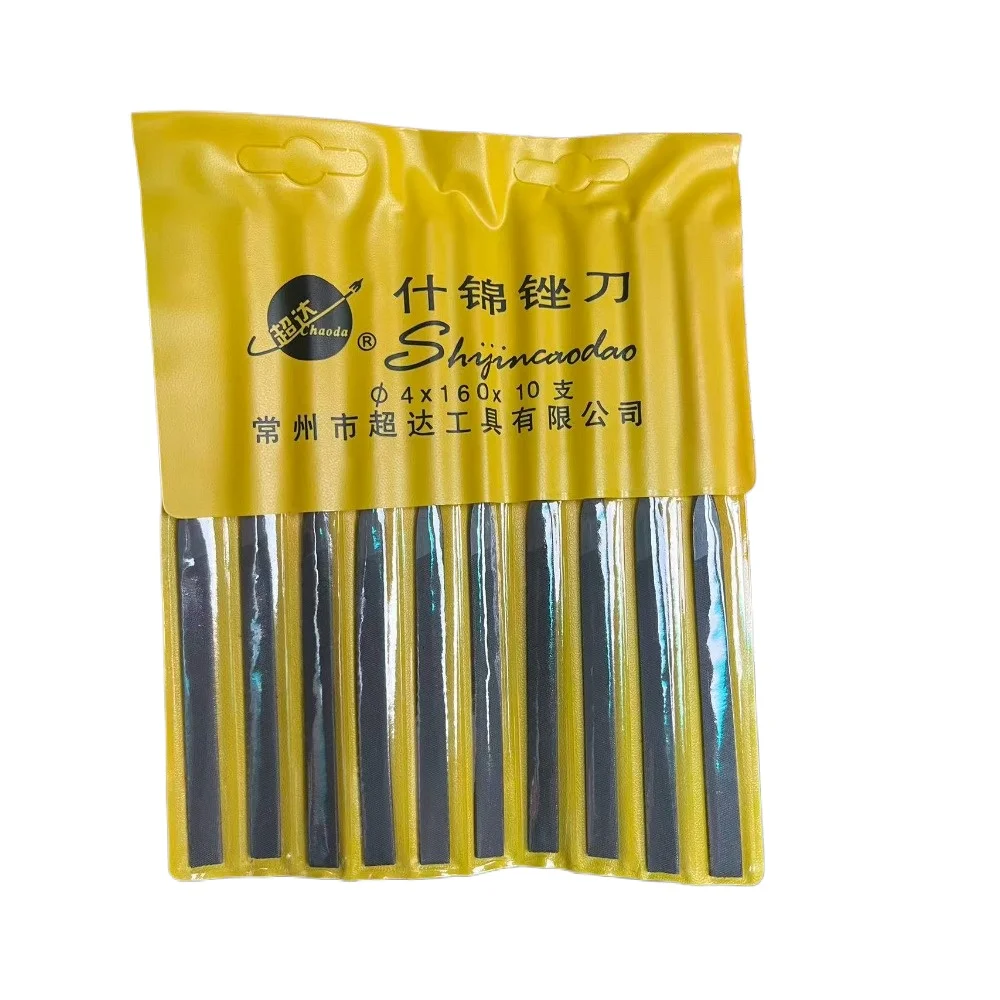

10PCS/Pack: Flat File Steel Aluminum Alloy Deburring DIY Die Grinding Bruise Correction Hand Tools