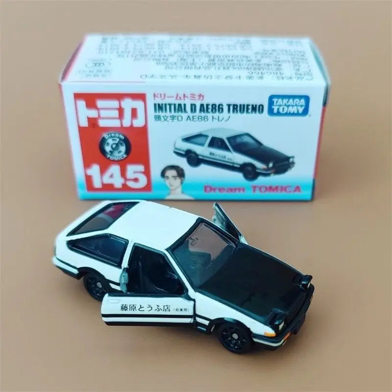 

TAKARA TOMY Alloy Car Model Toyota AE86 Initial D Takumi Fujiwara Boys Toy Car Collection Simulation Metal Vehicle