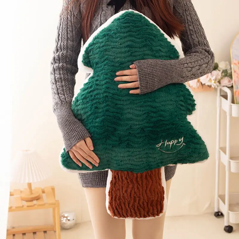 المتخصصة محاكاة الكرتون الصغيرة الصنوبر ألعاب من نسيج مخملي لطيف وسادة وسادة أريكة المنزل مكتب زهر الكرز كرسي داعم للفقرات القطنية #2