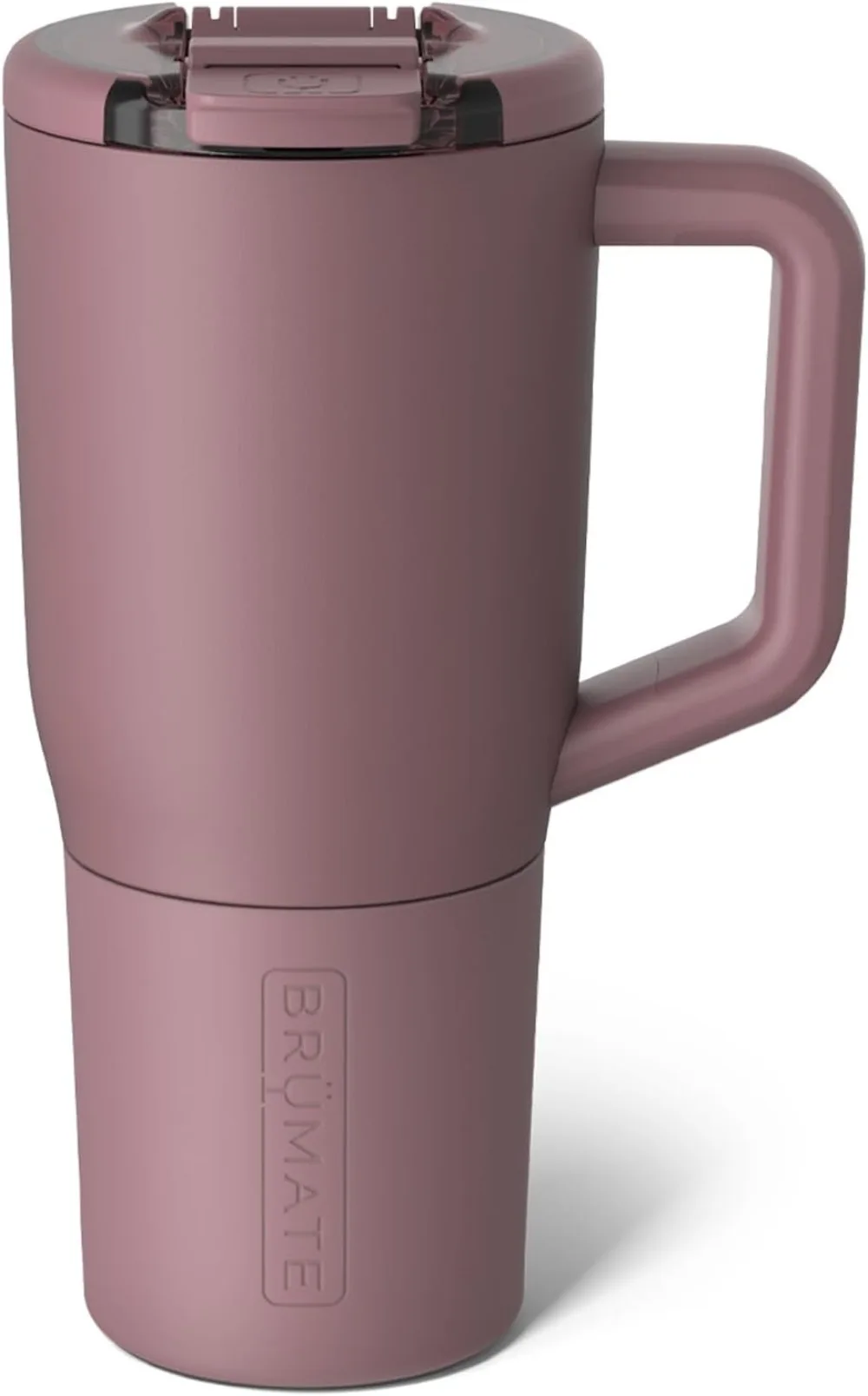 

25oz Leak-Proof Insulated Coffee Mug with Handle & Lid, Stainless Steel Travel Cup in Rose Taupe