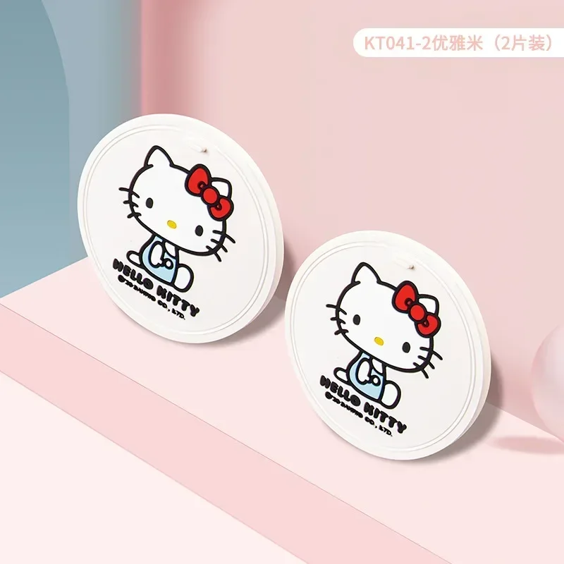 Anime Sanrio Car Water Coaster Coaster Mat Anti-Collision Insulation Pad Anti-Slip Mat Hello Kitty Ladies Car Pvc Soft Coaster view 6