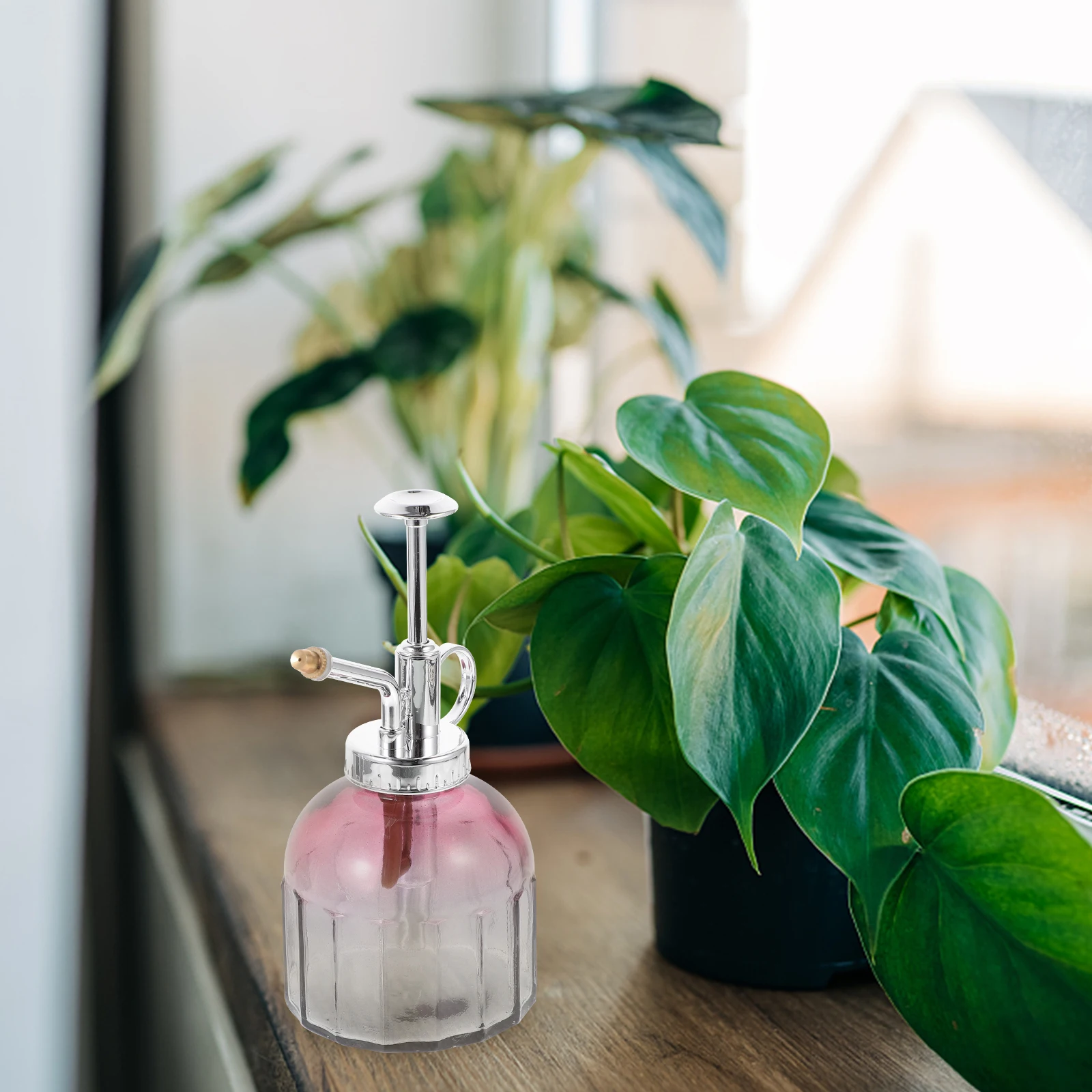 

Glass Watering Pot Spray Bottle for Indoor Outdoor Small Plants Succulents Flowers Portable Charming Vintage Style