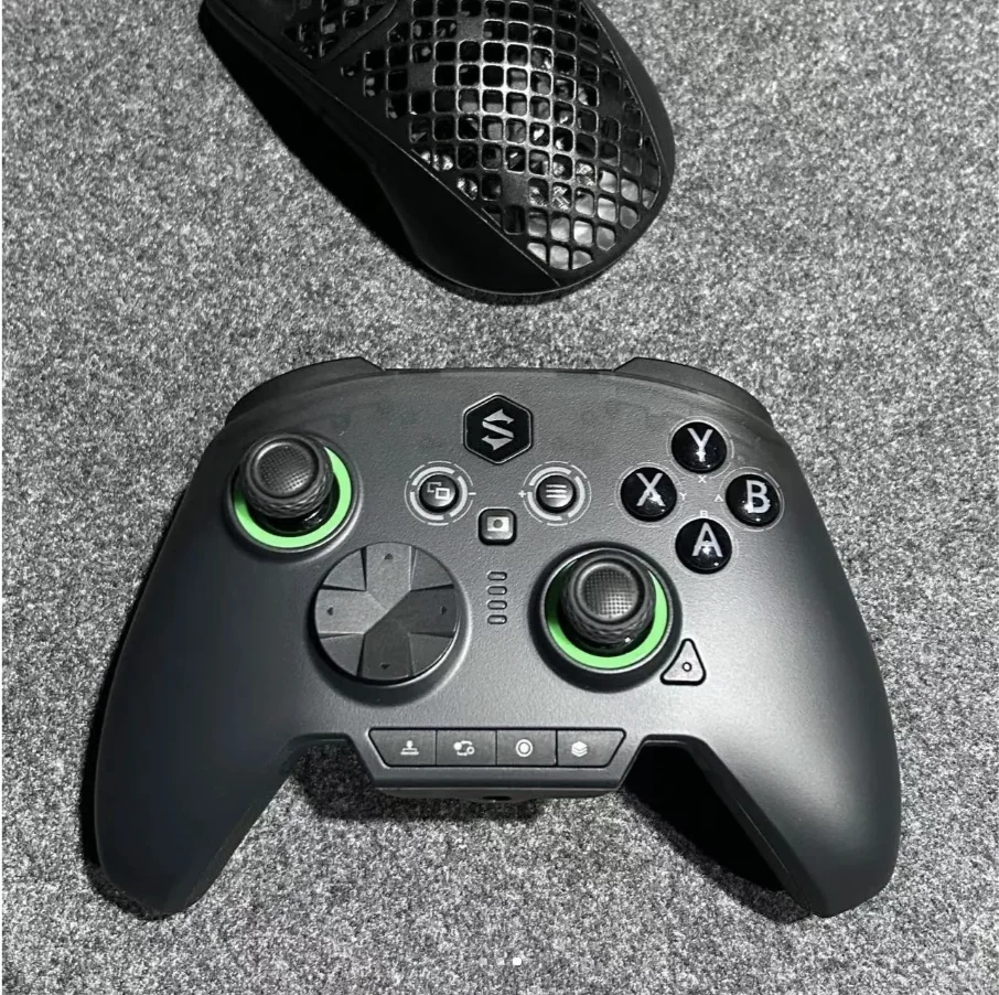 BLACK SHARK Green Ghost Bluetooth Wireless Gamepad 3 modalità Hall vibrazione magnetica Controller maniglia di gioco per interruttore a vapore xbox