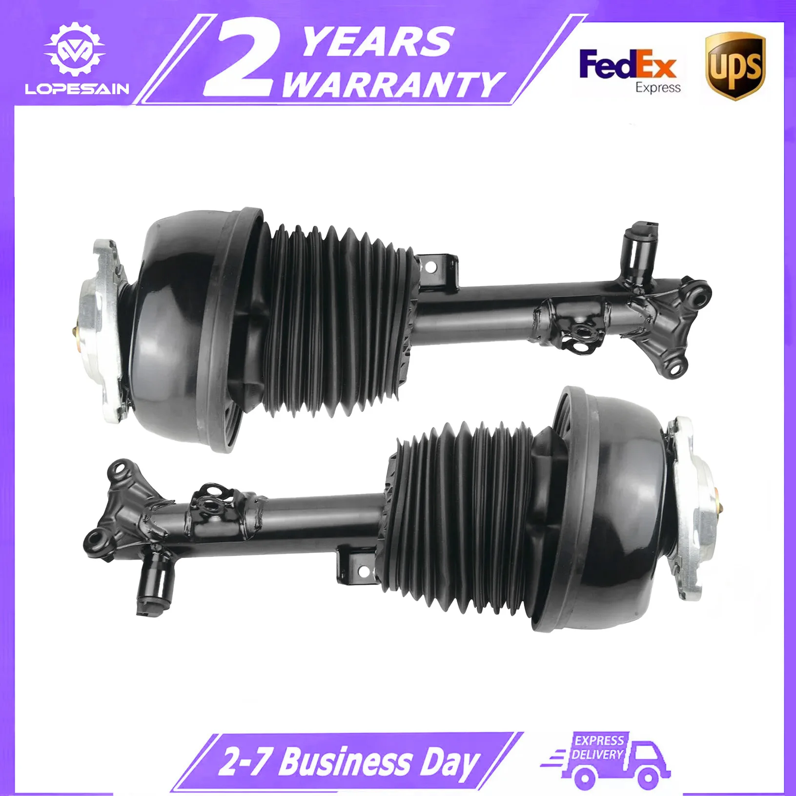 Pair For Front Right/Left Shock Strut ADS Fit Mercedes E-Class W212 RWD 2123200813 2123201838 2123200913 2123201738