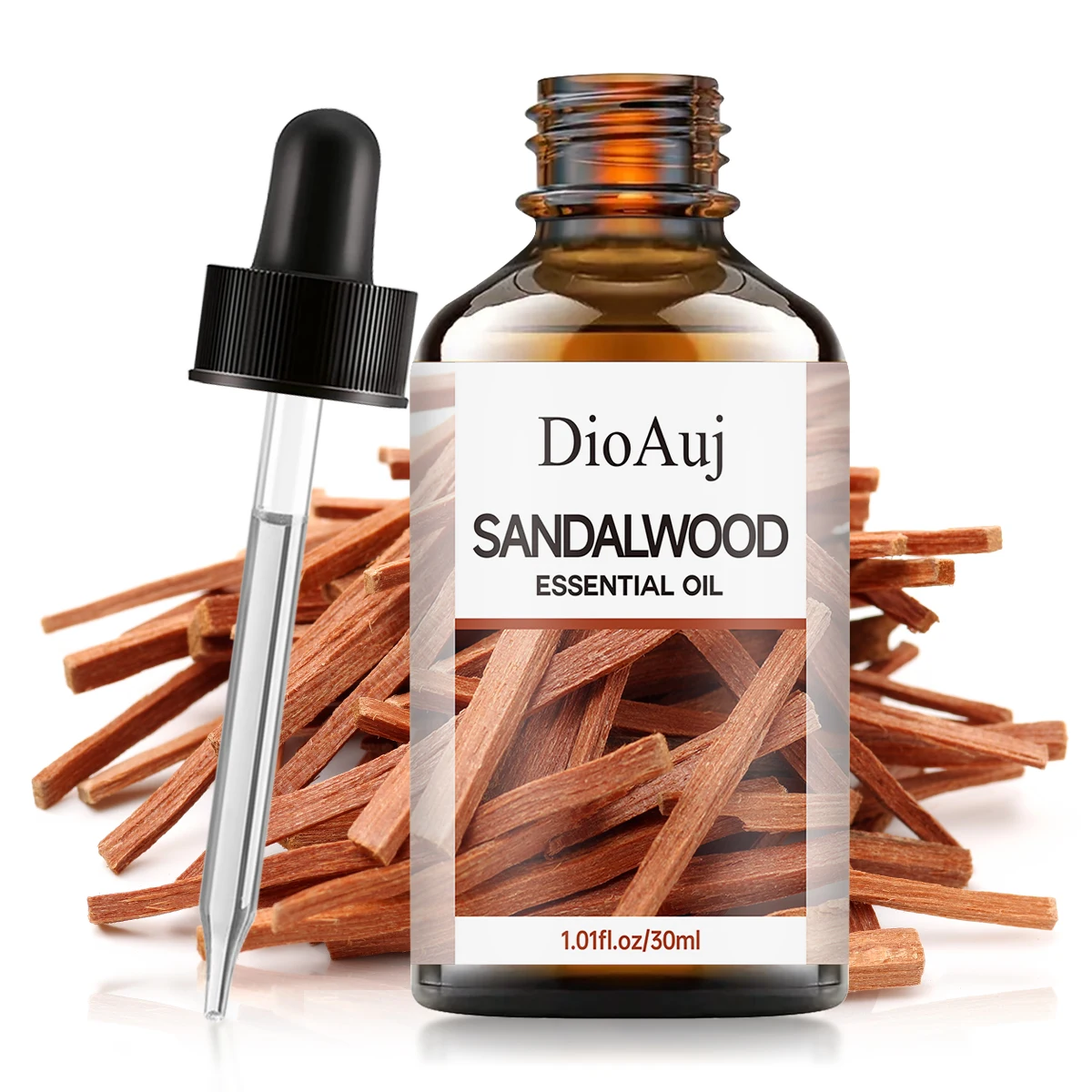 زيت خشب الصندل DioAuj العطري - عطر نباتي، عطر يدوم طويلاً، زيت أساسي يمكن استخدامه في سيناريوهات متعددة. #1