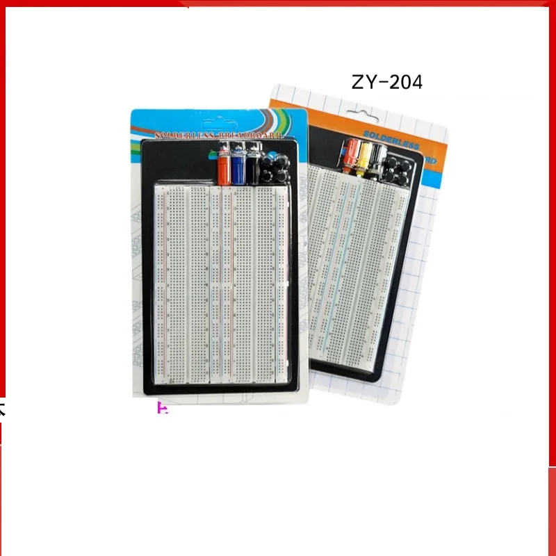 ZY-204 Breadboard 215*132mm 1660 Holes with Baseboard and Binding Post