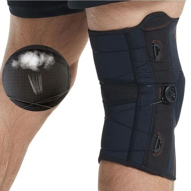 1Pcs Boa Micro Adjustable Knee Pad Sports Knee Brace Support Bandage for Gym Joint Pain Meniscus Tear ACL Arthritis Knee Pads