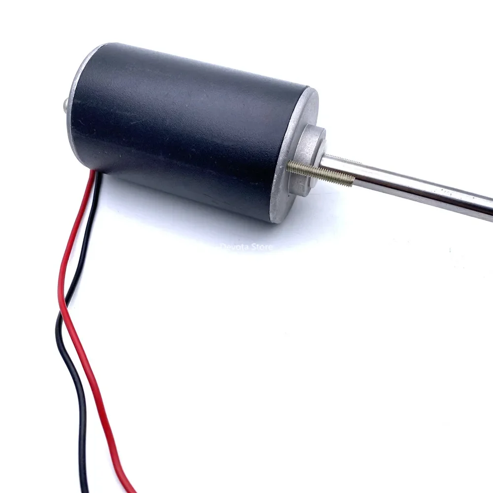 محرك حلوى القطن تيار مستمر 12 فولت 5500 دورة في الدقيقة عزم دوران عالي منخفض الضوضاء توفير الطاقة حماية البيئة عمود 8 مللي متر #5