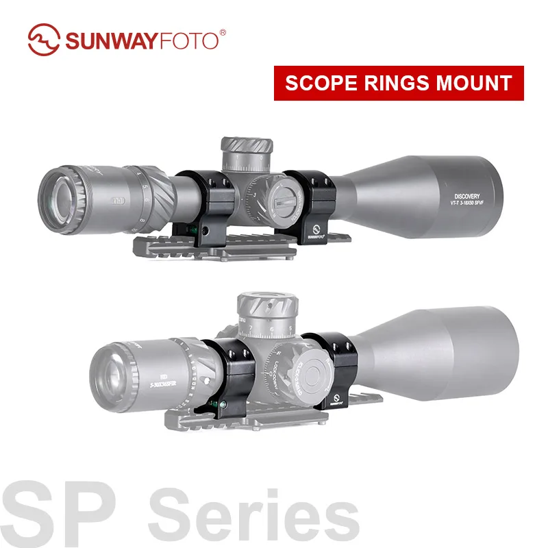 

SUNWAYFOTO 30/34mm Scope Rings Mount,for Picatinny Rail 2PCS