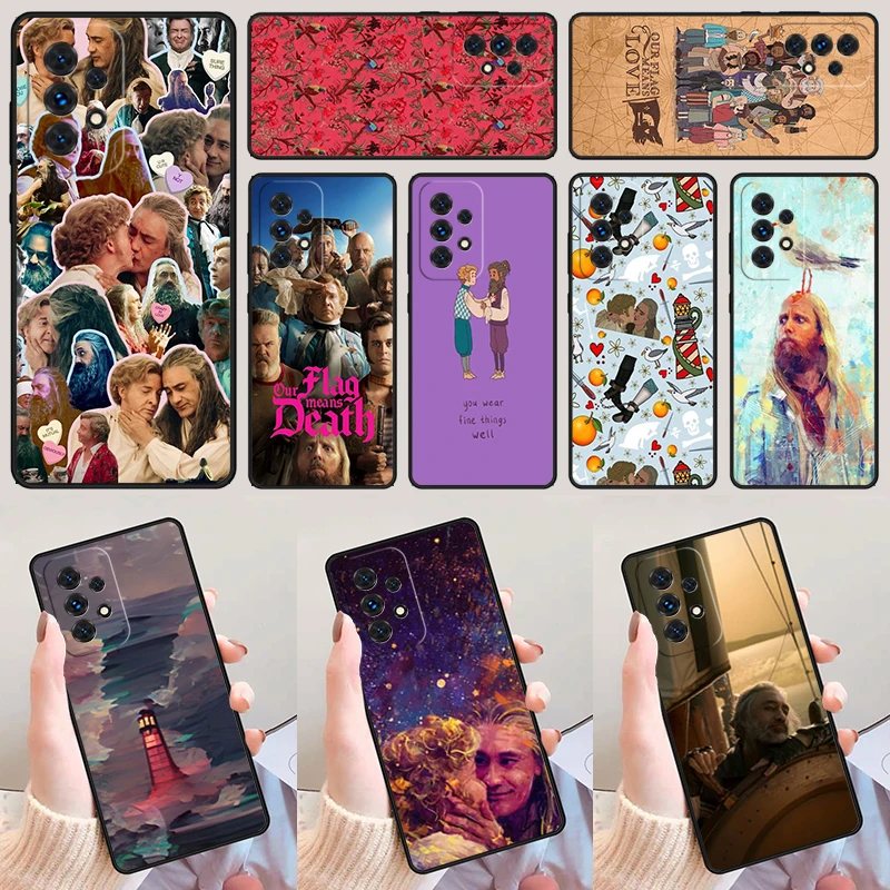 

Our Flag Means Death For Samsung Galaxy A52 A72 A73 A20e A21S A50 A70 A11 A12 A42 A31 A40 A51 A71 A32 A80 A91 Phone Case Cover