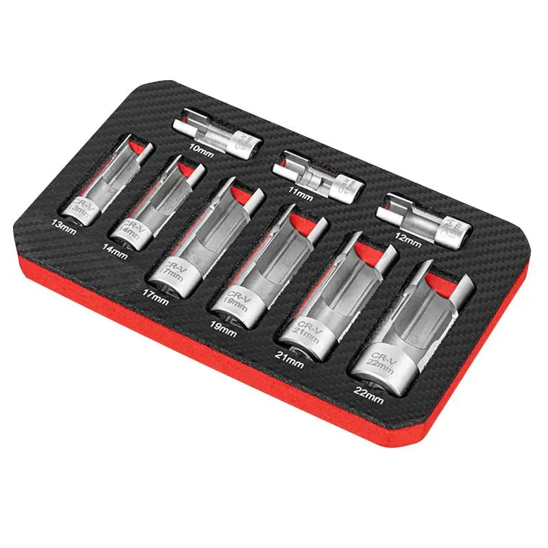 

Auto Repair Tool Flare Nut Socket Set Nut Socket Remover Tool Kit Precision Design For Mechanics Car Owners Hobbyists