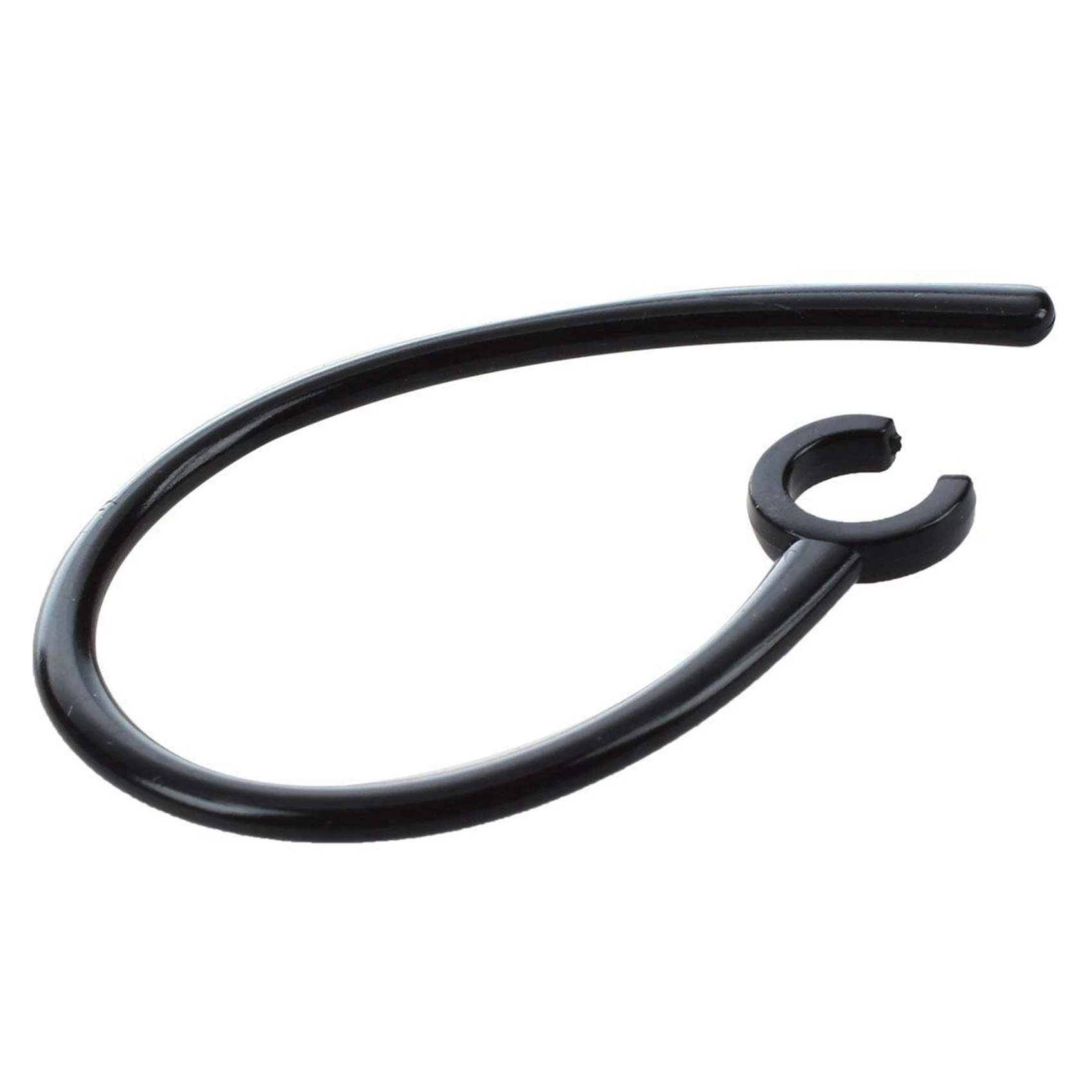 

6 Pcs Handfree 5.5Mm Hole Black Plastic Earhook For Bluetooth Earphone