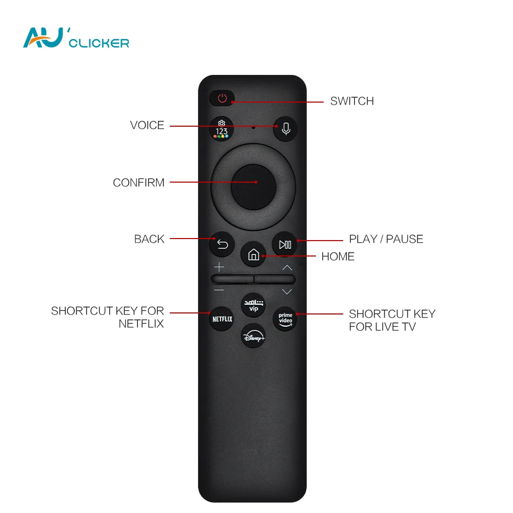 BN59-01432E Replacement Solar Remote Control For Samsung Smart TV Compatible With Neo QLED 8K 4K Series