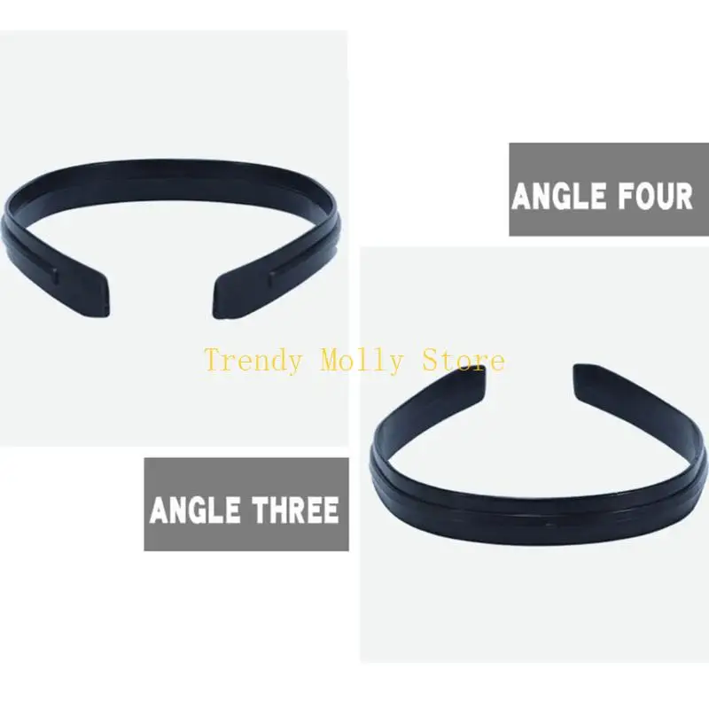 

N5KB DIY материалы без зубов дизайн повязка на голову основа милый мытье лица держатель для волос Хэллоуин костюм вечерние уборы