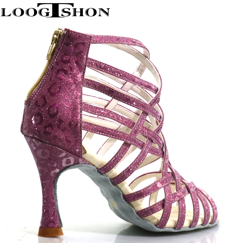 LOOGTSHON Latin water platform dancing shoes woman fashion shoes High Heels Jazz Shoes heels for girls