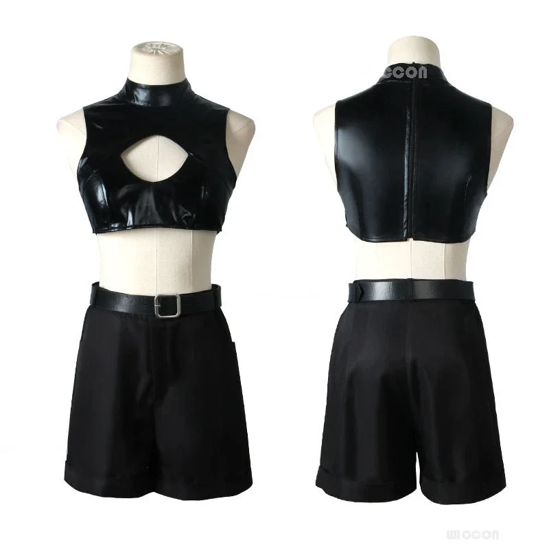 Anime CALL OF THE NIGHT Unisex Cool Cloak Jacket Denture Wig Loli Maid Halloween Suit Nanakusa Nazuna Cosplay Costume Adult