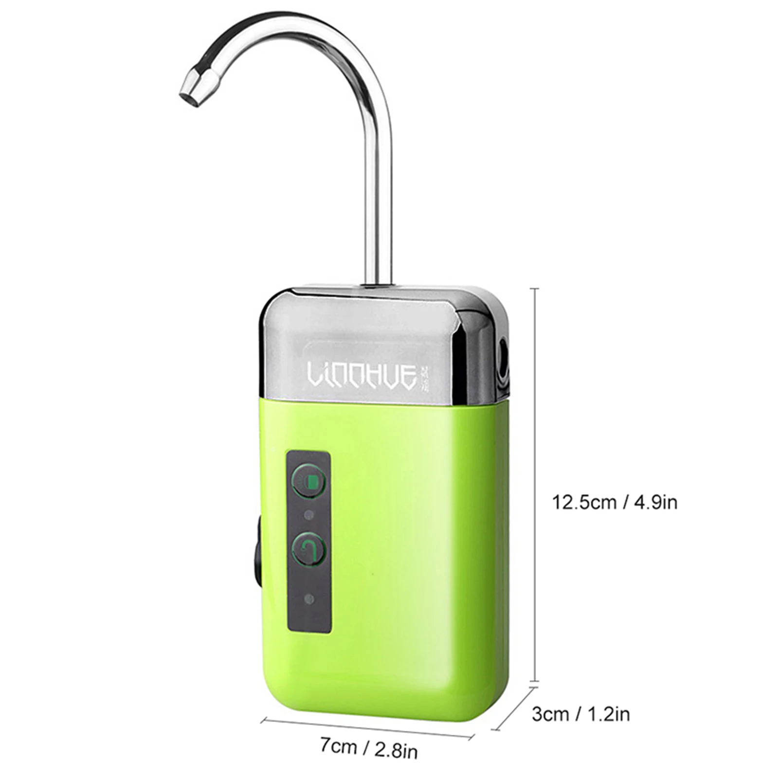 Wasserpumpe, Luftpumpe, Sauerstoffpumpe mit Sensor, multifunktional, wiederaufladbar, Outdoor-Angelzubehör für Angelgeräte – Detail 5
