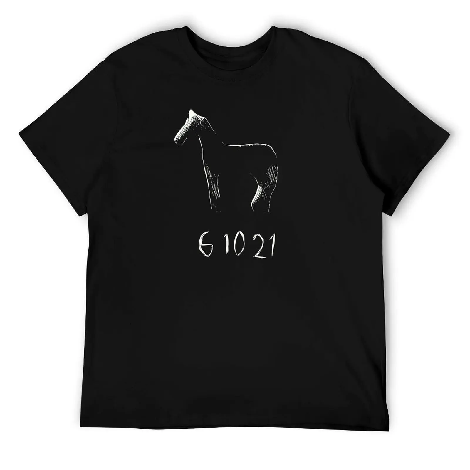 

Horse - 6 - 10 - 21 T-Shirt man t shirts graphic t shirt men 100% cotton luxury brand T-Shirt