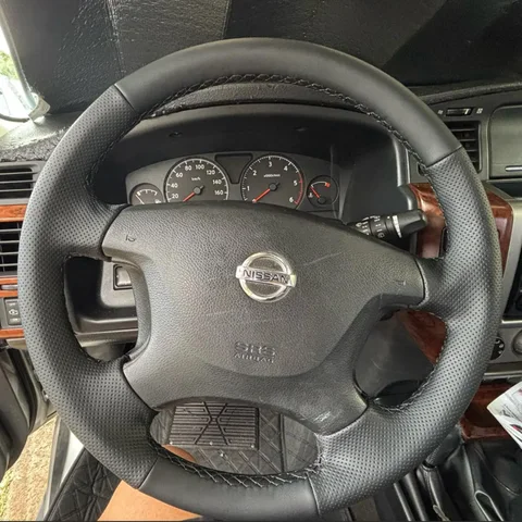 Оригинальный дырокол, износостойкий фотоэлемент для Nissan патруль Y61, черные автомобильные аксессуары из натуральной кожи — фото товара
