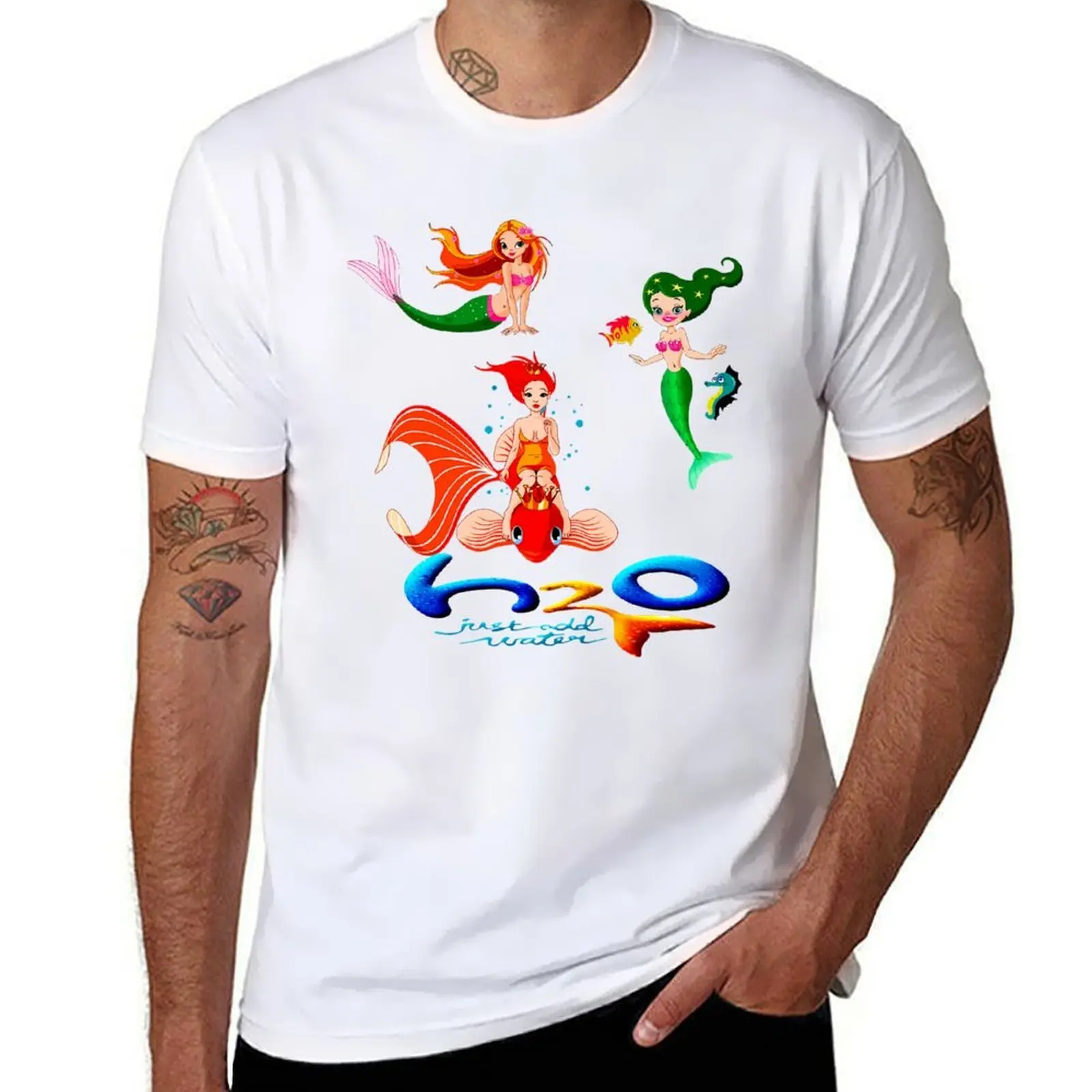 

H2o Just Add Water - H2o Girls T-Shirt man tshirt t shirts for man cotton T-Shirt