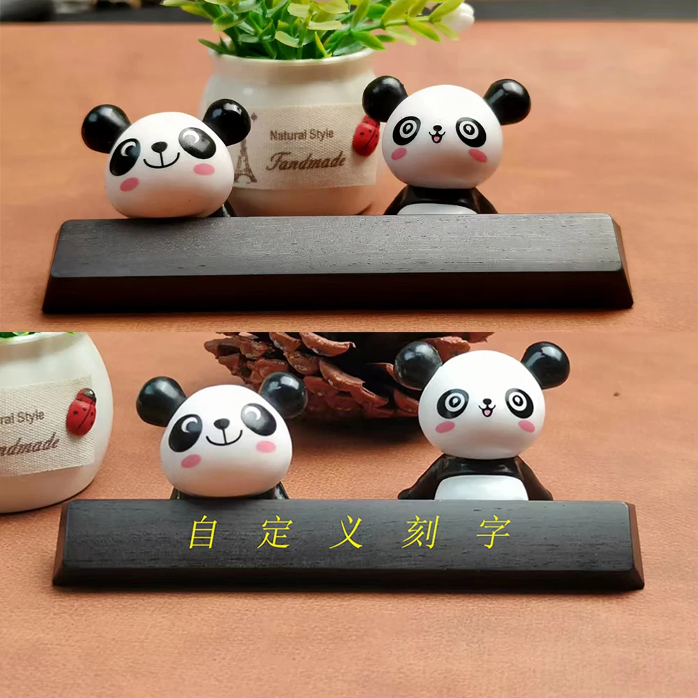 

Solid Wood Spacebar Keycap 6.25U Black Sandalwood Cherry Profile MX Switch Mechanical Keyboard Gaming Keycap Custom Logo Key Cap