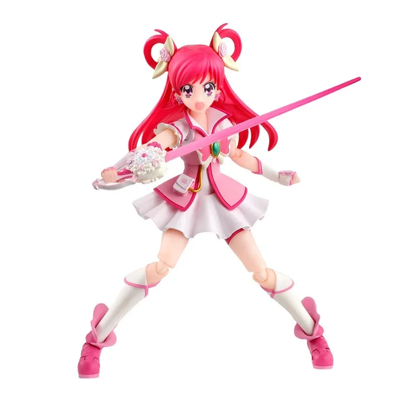 【在庫あり】バンダイ SHF -プリキュア キャラクターデザイナーズエディション- キュアドリーム キュアピーチ アニメフィギュア 関節可動モデル玩具 ギフト