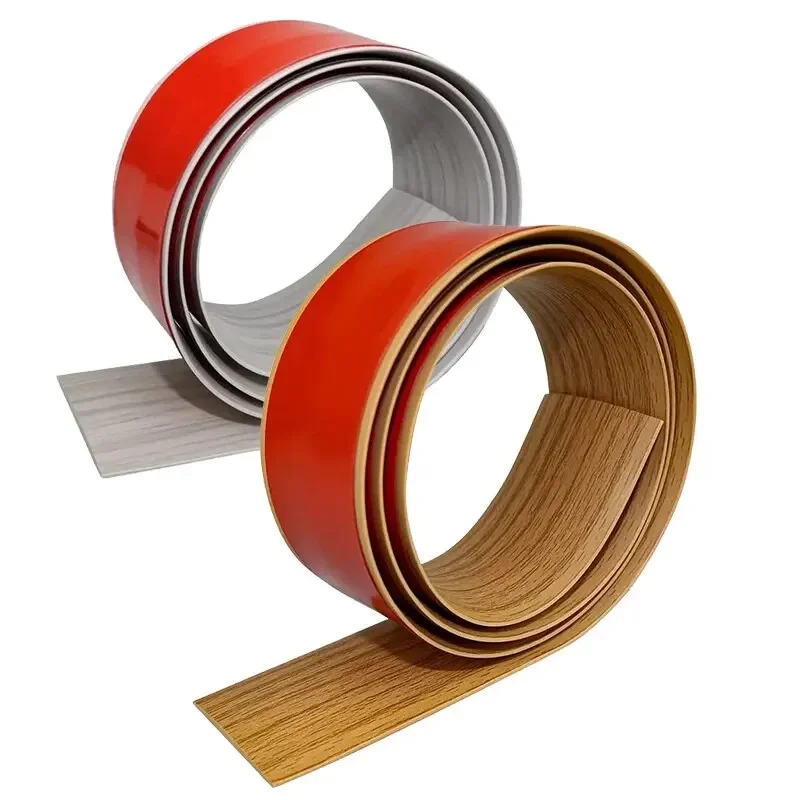 Striscia di transizione per pavimento in legno Striscia di chiusura del bordo Cucitura del pavimento Fibbia piatta in plastica morbida resistente all'usura in PVC Soglia di pressatura Dge