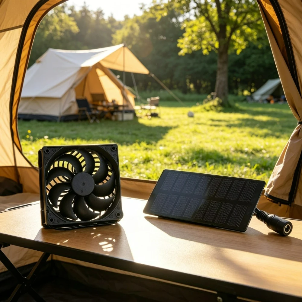 Outdoor Power Vent - Водонепроницаемый вентилятор на солнечной энергии 12