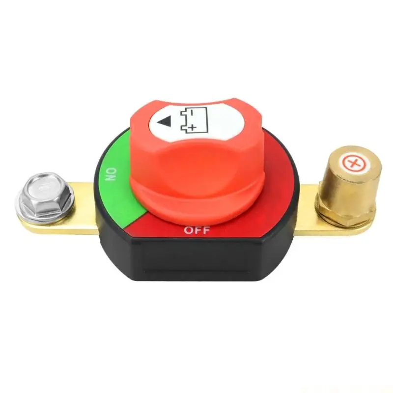 J0MA Universal Brass Battery Isolation Switches For Long Term Storage Of And Campers Top Post Battery Disconnect Switches
