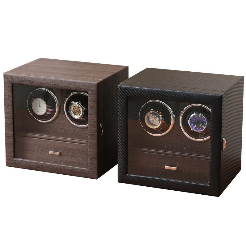 

Автоматические заводные устройства для часов, механические намоточные часы, 2-слотовая намоточная машина, коробка для колец, вращающееся устройство для намотки мобильных наручных часов