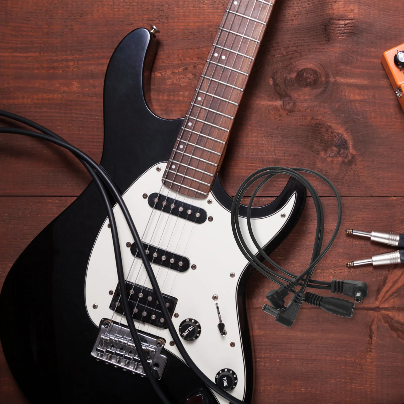 

9V Guitar Pedals Power Supply Cable Professional Effector Connecting Line Clear Audio Transmission Robust Build for Guitar