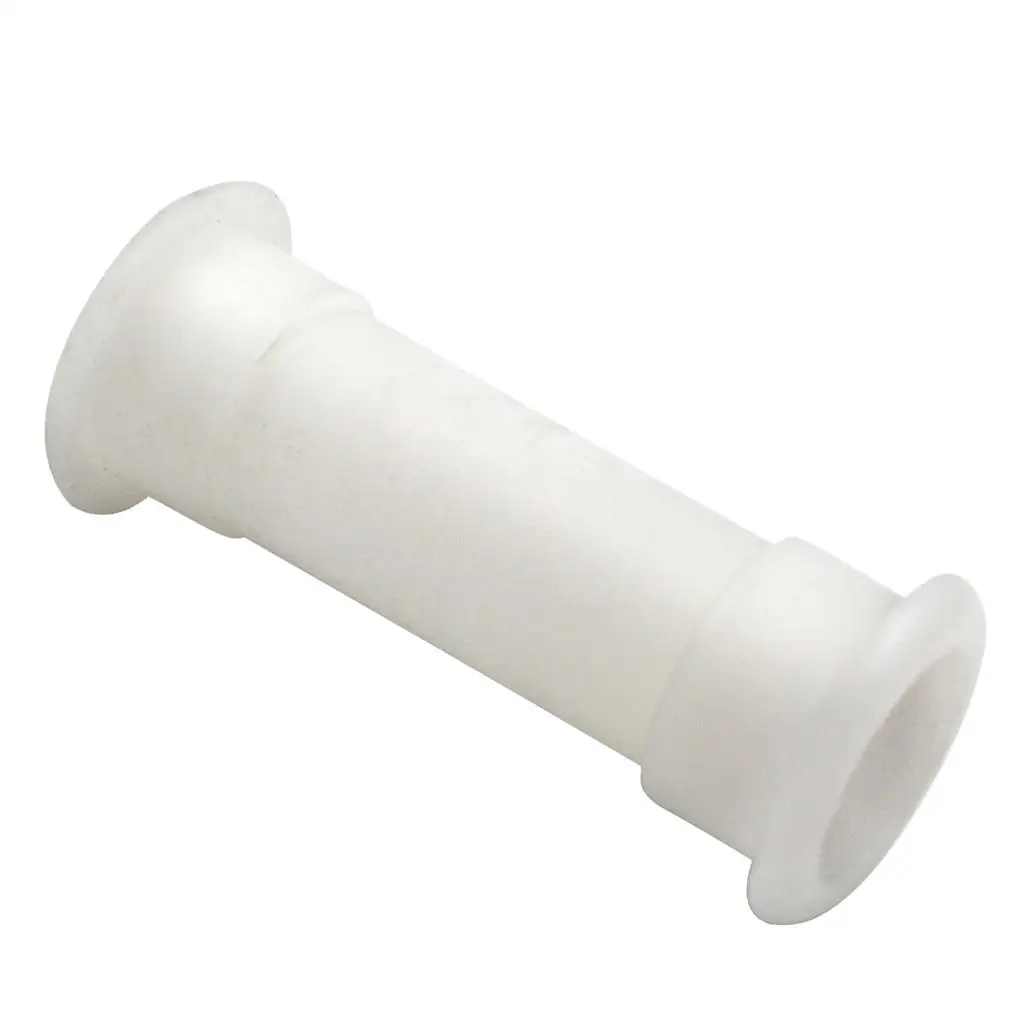 Adjustable Plastic Drain Tube Thru Hull Fitting for Boat Motorwell Livewell Baitwell Marine Application