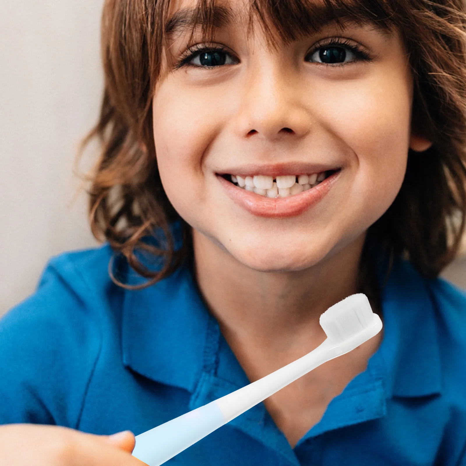 

1Pcs Panda Toothbrush Durable Practical Manual Toothbrush with Non Slip Handle Supple Bristles Quick Comfortable