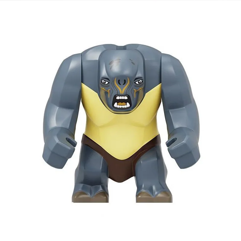Herr der Ringe Oger Bausteine Figuren Lernspielzeug Cartoon-Figuren Actionfiguren Bausteine Kindergeschenke