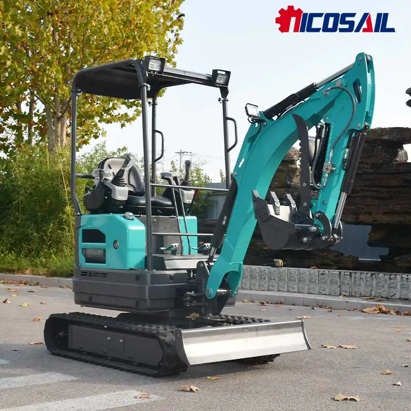 حفارة صغيرة جديدة للبيع، نوع الزاحف، مصممة للنباتات الصناعية وكفاءة العمل في المزرعة #2