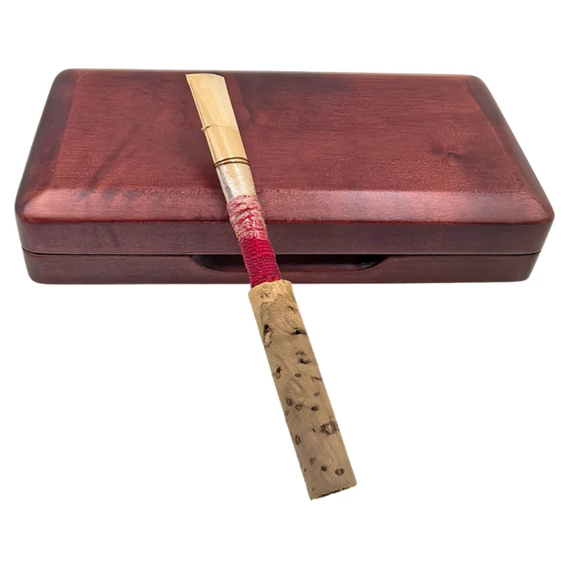 AS98-Oboe Reed Box Storage Case 3 Pieces Drop-Proof Reed Storage Box Music Accessories