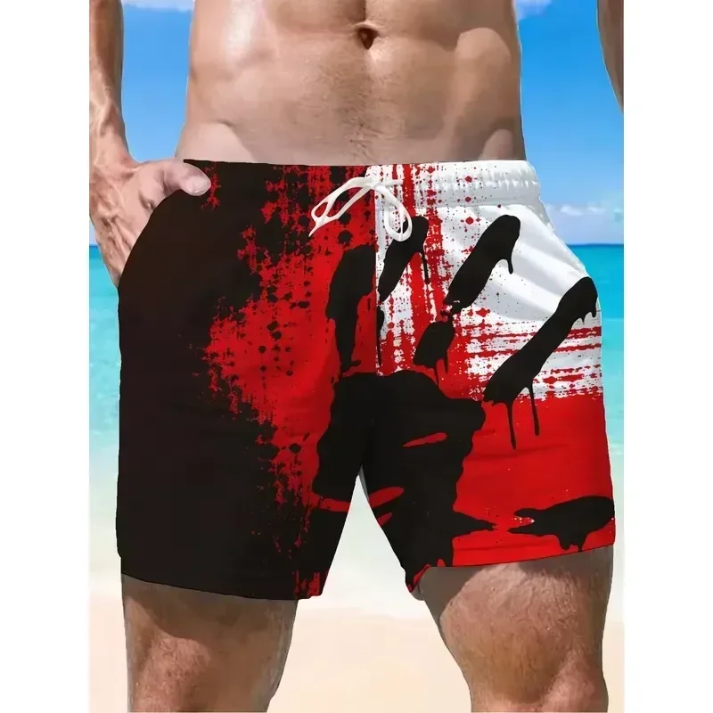 Shorts Comfortable Breathable Casual Men's 3D Digital Printed Summer Fashion Trend Design Suitable for Outdoor Sports 2026